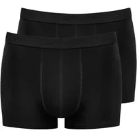 SLOGGI Men 24 7 Short Schwarz Baumwolle Medium Herren