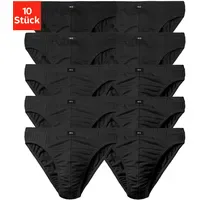 H.I.S. Slip unifarben schwarz XL 10er Pack