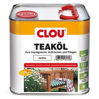 Clou Teaköl 2,5 l farblos
