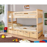 TICAA Etagenbett Sammy 90 x 200 cm inkl. 5
