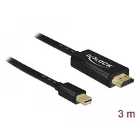 DeLock - Mini DisplayPort 1.1/HDMI Kabel 3m 83700