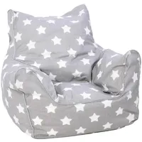 Knorrtoys 68211 - Kindersitzsack - Stars White