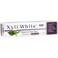 NOW Foods XyliWhite Zahnpasta Gel, Neem Tea Tree, 6,4