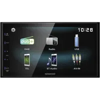 Kenwood DMX125DAB 2-DIN DAB+ Bluetooth Autoradio