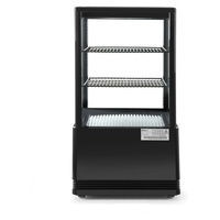 HENDI Flaschenkühlschrank Arktic 58L, schwarz
