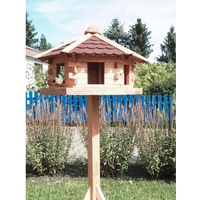 Promadino Vogelhaus Knusperhäuschen mit Fußkreuzständer 143,5 cm x 57