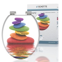 Schütte WC-Sitz Colorful Stones mit Absenkautomatik