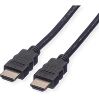Value HDMI Ultra HD Kabel mit Ethernet, ST/ST, Schwarz