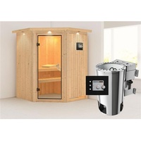 Karibu Nanja inkl. 3,6 kW Bio-Ofen + ext. Steuerung