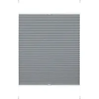GARDINIA Plissee Greta 80 x 130 cm Rauchblau