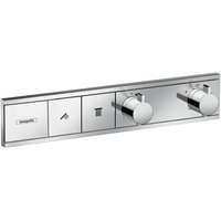 Hansgrohe RainSelect Thermostat Unterputz für 2 Verbraucher, chrom
