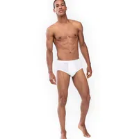 MEY Slip Noblesse unifarben weiß S 2er Pack
