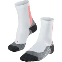 Falke Achilles Health Damen Laufsocken white-neon red 37-38