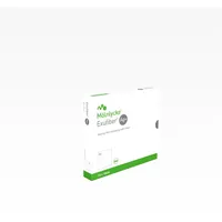 Mölnlycke Health Care GmbH Exufiber Ag+ 10x10cm Gelbildender Faserverband