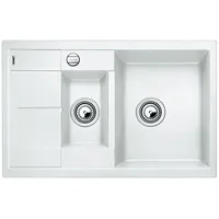 Blanco Metra 6 S Compact weiß + Excenterbetätigung