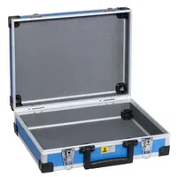 Allit AluPlus Basic Universal Werkzeugkoffer unbestückt blau 34,5 x