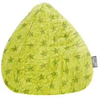 Sitting Point BeanBag Fluffy 70 x 90 cm grün