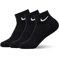 Nike Everyday Cushioned Trainings-Knöchelsocken Black/White 46-50