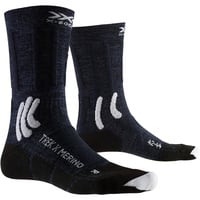 X-Socks Trek X Merino Trekkingsocken midnight blue/arctic white 39-41