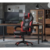 Songmics OBG77 Gaming Chair schwarz/rot