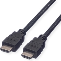 Value HDMI High Speed, ST-ST, Schwarz 10 m