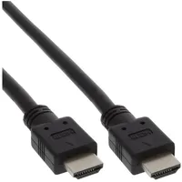InLine HDMI Kabel, HDMI-High Speed, Stecker / Stecker, schwarz,