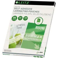 Leitz Laminierfolien, A4, 2x 80μm, glänzend, 100 Stück (33872)