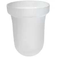EMCO Barolo 221500090 Kristallglas satiniert, für WC-Bürstengarnitur
