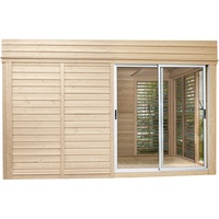 Wolff Finnhaus Saunahaus Paradiso 4x3 (2-Raum)