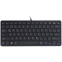 R-Go Tools Compact Tastatur DE schwarz (RGOECQZB)