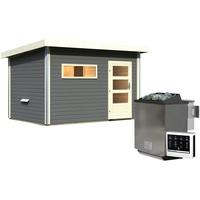 Karibu Skrollan 3 inkl. 9 kW Bio-Ofen + ext.