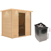 Karibu Sauna Sonja inkl. 9 kW Ofen integr. Steuerung