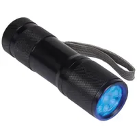 VELLEMAN UV-9 UV-LED Taschenlampe batteriebetrieben 58g