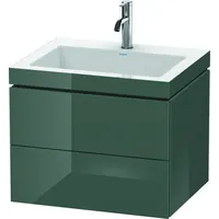 Duravit L-Cube mit Unterbau wandhängend, 60x48 cm, 2 Schubkästen,