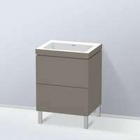 Duravit L-Cube Unterschrank, 2 Auszüge, LC6936N9090,