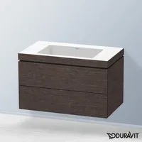 Duravit Vero Air Waschtisch mit L-Cube Waschtischunterschrank mit 2