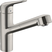 Hansgrohe Focus M42 150 1jet edelstahl finish