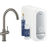 Grohe Blue Home C-Auslauf Starter Kit brushed hard graphite