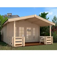 Weka Gartenhaus 137 B 3,80 x 5,00 m natur