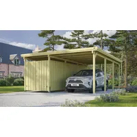Weka Carport 607 Gr. 3 inkl. XXL Geräteraum 4,78