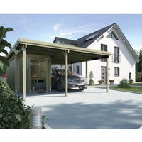 Weka Carport 607 Gr. 2 inkl. XL Geräteraum 4,78