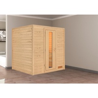 Karibu Sauna Anja für 3 Personen, ohne Ofen -
