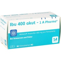 1 A Pharma IBU 400 akut 1A Pharma Filmtabletten