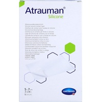 ToRa Pharma GmbH ATRAUMAN Silicone steril 5x7 cm Kompressen