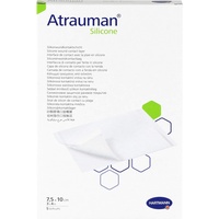 ToRa Pharma GmbH Atrauman Silicone steril 7,5x10 cm Kompressen