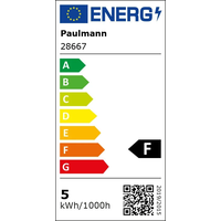 Paulmann LED Tropfen 286.67 4,8W E14 warmweiß