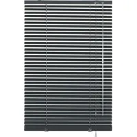 GARDINIA Aluminium-Jalousie 25 mm 120 x 175 cm schiefer