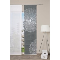 VISION S Schiebegardine CRESTON I halbtransparent Bambusoptik 260x60 cm,
