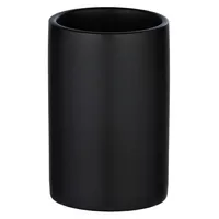 Wenko Zahnputzbecher Polaris Schwarz matt - Schwarz