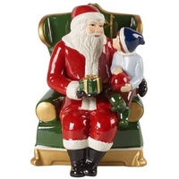 Villeroy & Boch Christmas Toys Santa auf Sessel
